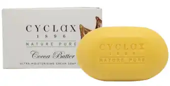 Chemist Warehouse Cyclax nature pure cocoa butter soap bar 90g offer
