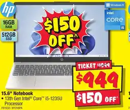 JB Hi-Fi 15.6" Notebook offer