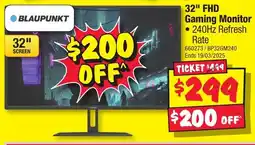 JB Hi-Fi 32" FHD Gaming Monitor offer