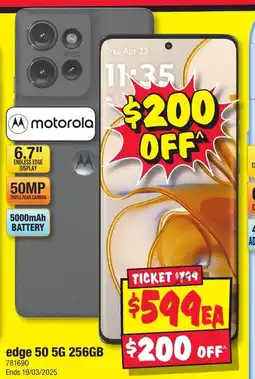 JB Hi-Fi edge 50 5G offer