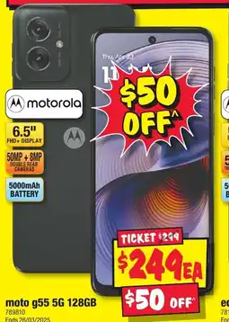 JB Hi-Fi moto g55 5G offer