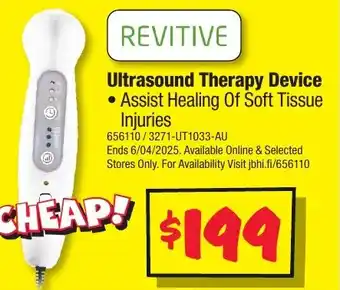 JB Hi-Fi Ultrasound Therapy Device offer