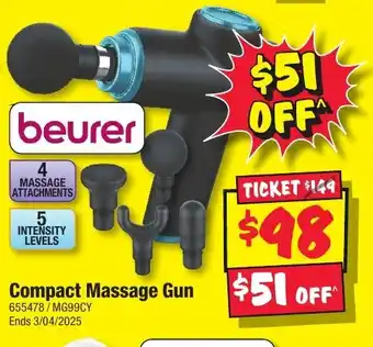 JB Hi-Fi Compact Massage Gun offer