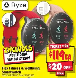 JB Hi-Fi Flex Fitness & Wellbeing Smartwatch offer