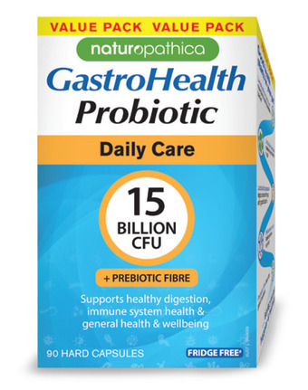Naturopathica gastrohealth probiotic daily care 90 capsules