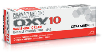 Chemist Warehouse Oxy 10 vanishing cream 25g offer