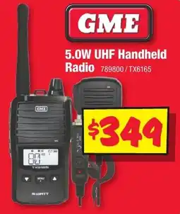 JB Hi-Fi 5.OW UHF Handheld Radio offer