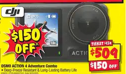 JB Hi-Fi OSMO ACTION 4 Adventure Combo offer