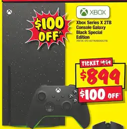 JB Hi-Fi Xbox Series X 2TB Console Galaxy Black Special offer