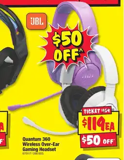 JB Hi-Fi Quantum 360 Wireless Over-Ear Gaming Headset offer