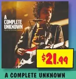 JB Hi-Fi A complete unknown offer