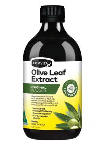 Chemist Warehouse Comvita olive leaf extract 500ml - original offer