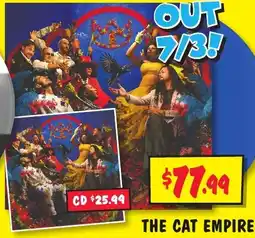 JB Hi-Fi The cat empire offer