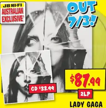 JB Hi-Fi Lady gaga offer