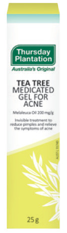 Chemist Warehouse Thursday plantation tea tree medicated gel for acne 25g offer