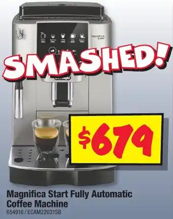 JB Hi-Fi Magnifica Start Fully Automatic Coffee Machine offer