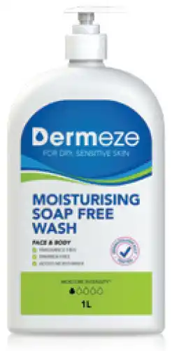 Dermeze soap free wash 1 litre