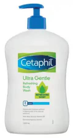 Chemist Warehouse Cetaphil ultra gentle refreshing body wash 1l offer