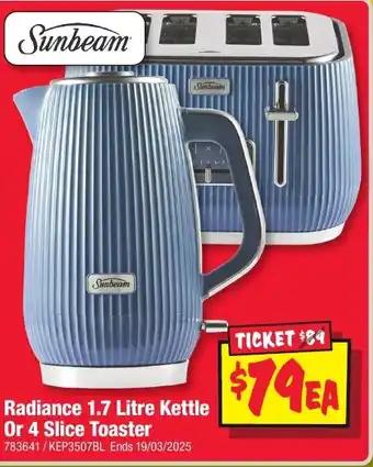 JB Hi-Fi Kettle Or 4 Slice Toaster offer