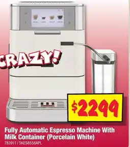 JB Hi-Fi Fully Automatic Espresso Machine With Milk Container offer