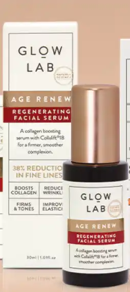 Glow lab age renew regenerating facial serum 30ml