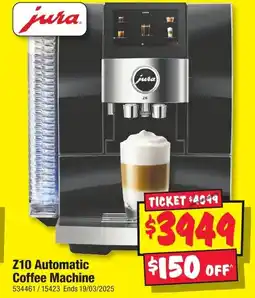 JB Hi-Fi Z10 Automatic Coffee Machine offer