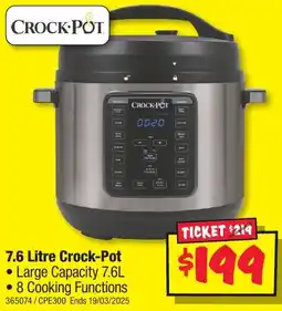 JB Hi-Fi Crock-Pot offer