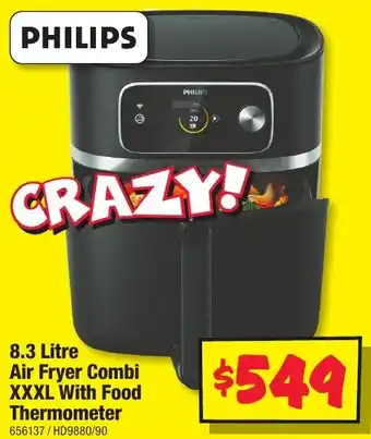 JB Hi-Fi Air Fryer Combi XXXL With Food Thermometer offer