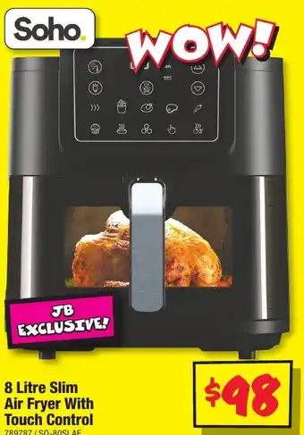 JB Hi-Fi Air Fryer With Touch Control offer