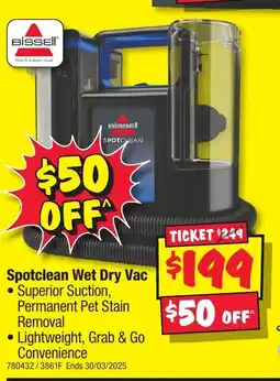 JB Hi-Fi Spotclean Wet Dry Vac offer