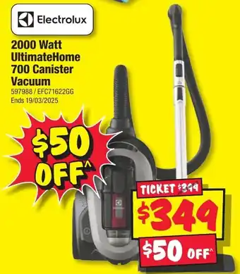 JB Hi-Fi Canister Vacuum offer