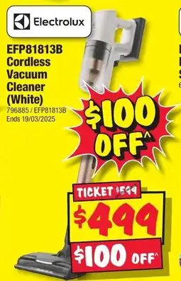 JB Hi-Fi Cordless Vacuum Cleaner offer