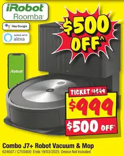 JB Hi-Fi Robot Vacuum & Mop offer