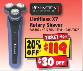 JB Hi-Fi Rotary Shaver offer