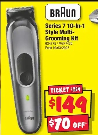 JB Hi-Fi Style Multi- Grooming Kit offer