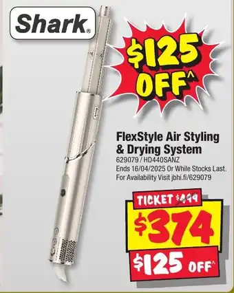 JB Hi-Fi FlexStyle Air Styling & Drying System offer