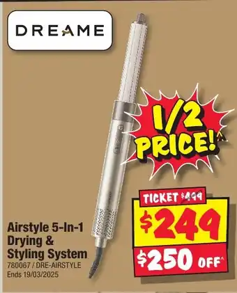 JB Hi-Fi Drying & Styling System offer