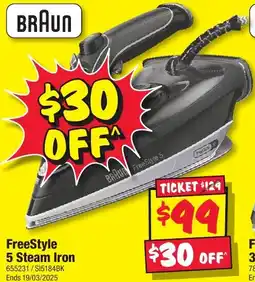 JB Hi-Fi FreeStyle 5 Steam Iron offer