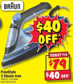 JB Hi-Fi FreeStyle 3 Steam Iron offer