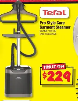 JB Hi-Fi Pro Style Care Garment Steamer offer