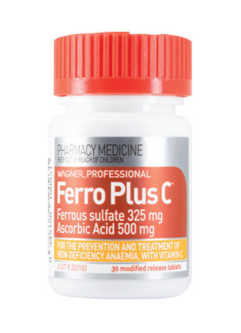 Chemist Warehouse Wagner professional ferro plus c 30 modified release tablets offer