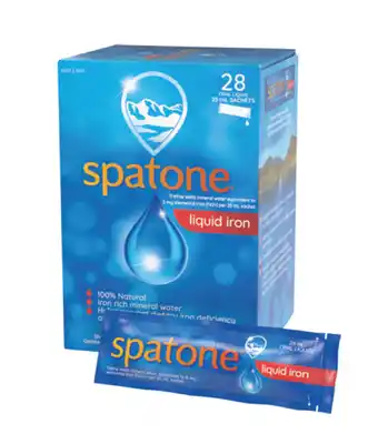 Chemist Warehouse Spatone natural liquid iron supplement 28 sachets offer