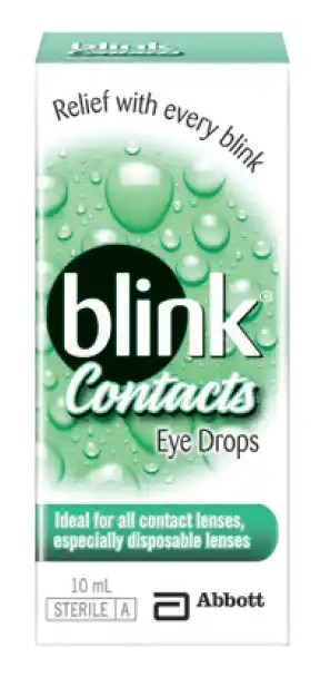 Blink contacts eye drops 10ml