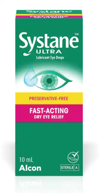 Chemist Warehouse Systane ultra preservative-free lubricating eye drops 10ml offer