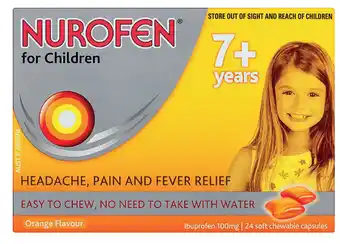 Chemist Warehouse Nurofen orange 24 capsules offer