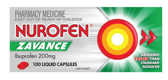 Chemist Warehouse Nurofen zavance 100 liquid capsules offer