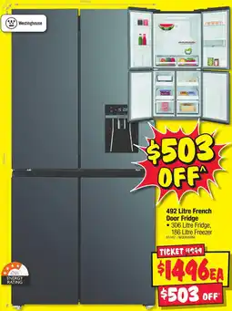 JB Hi-Fi Door Fridge offer