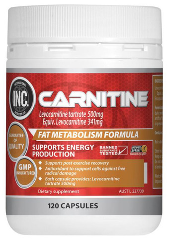 Chemist Warehouse Inc carnitine 120 capsules offer