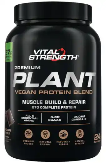 Chemist Warehouse Vital strength premium plant protein 1kg offer