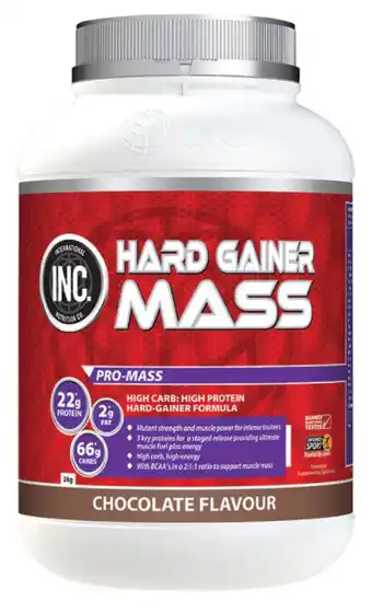 Chemist Warehouse Inc hard gainer mass 2kg offer